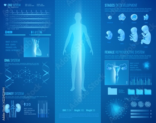 Medical Hud Interface