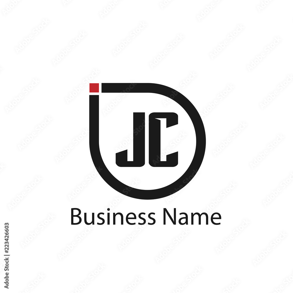 Initial Letter JC Logo Template Design Initial Letter JC Logo Template Design