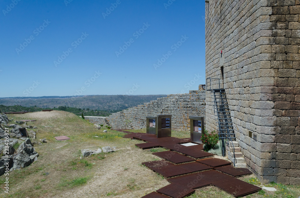 Fototapeta premium Castle of Celorico da Beira, district of Guarda. Portugal