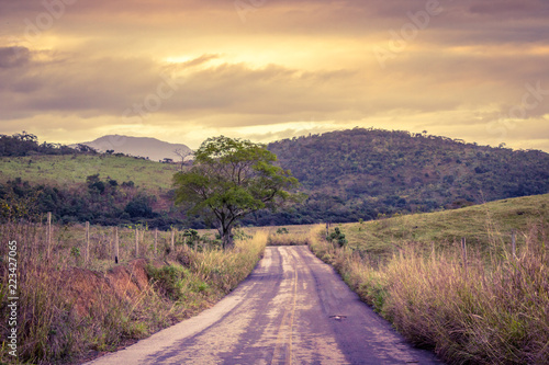 road in the mountains