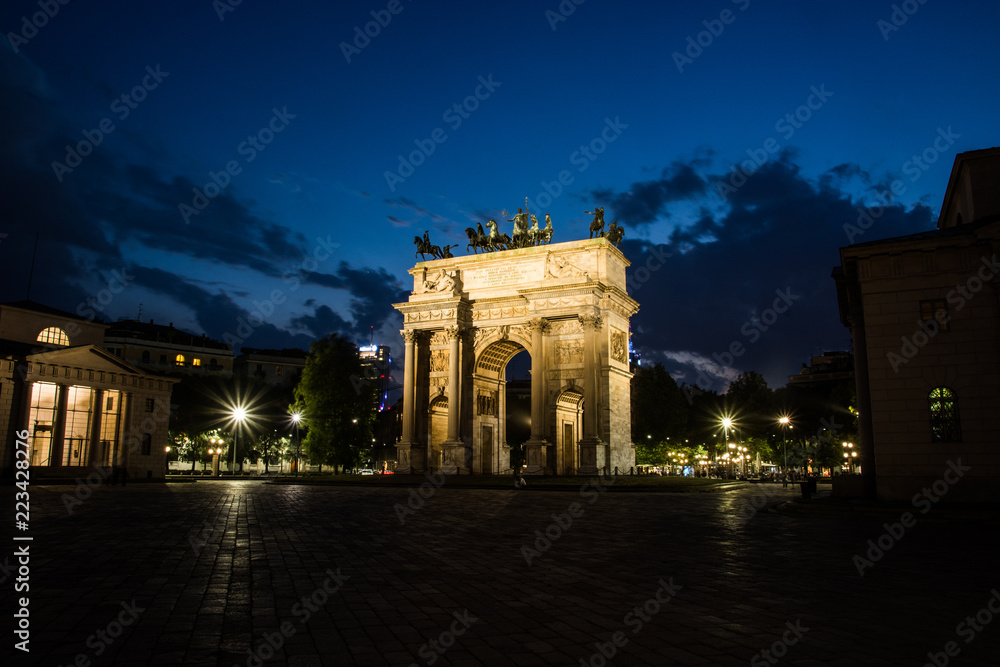 Fototapeta premium Arco della Pace