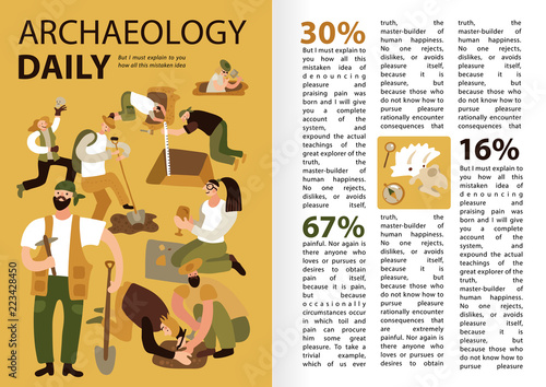 Archaeology Infographics 