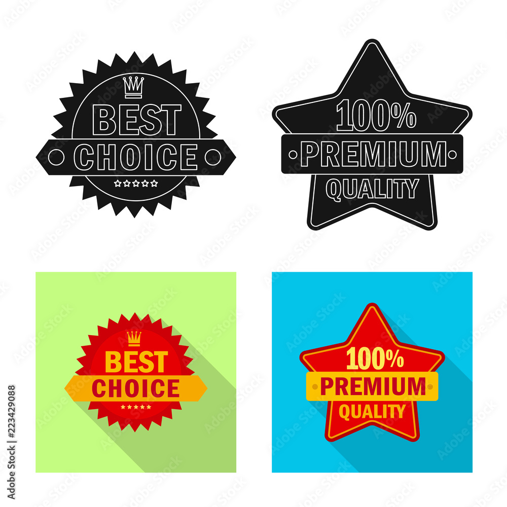 Vector design of emblem and badge icon. Collection of emblem and sticker stock vector illustration. Vector design of emblem and badge icon. Collection of emblem and sticker stock vector illustration.