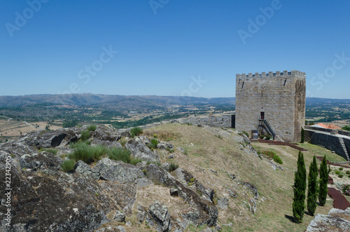 Castillo de Celorico de Basto, distrito de Guarda. Portugal. photo