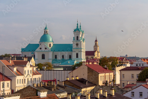 Wallpaper Mural View of the Church of St. františek Xavier and the Church of the exaltation of the Holy cross Torontodigital.ca