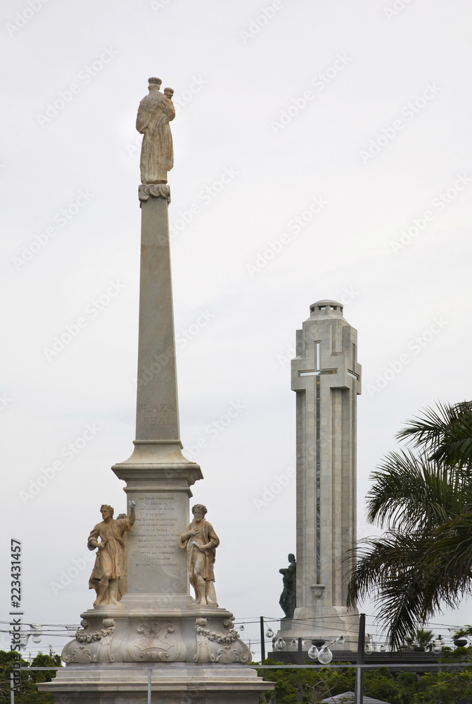 Monumento Los Caidos in Santa Cruz de Tenerife. Canary Islands. Spain