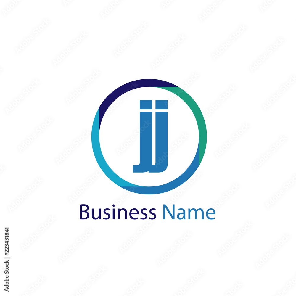 Initial Letter JJ Logo Template Design Initial Letter JJ Logo Template Design