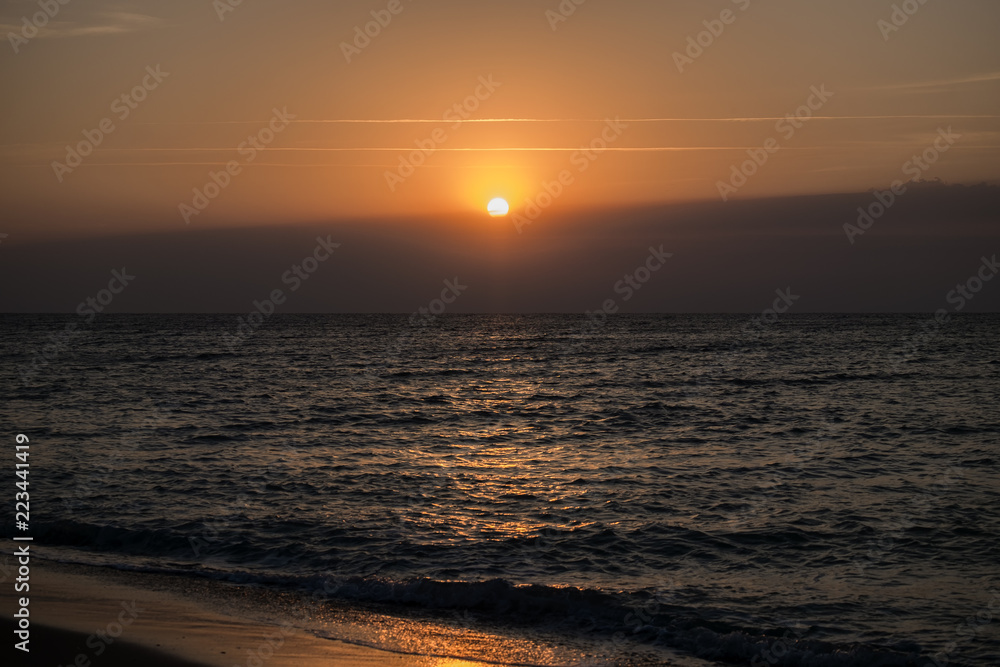 Sunrise over the Black Sea (Protected Sea, Rasseika)