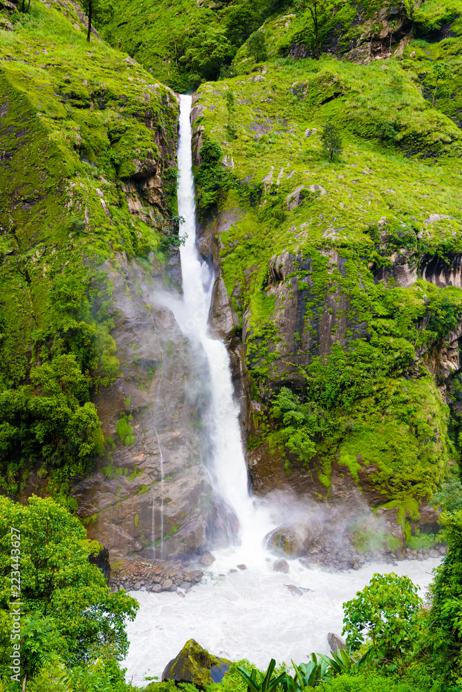 Nature view in Annapurna Conservation Area, Nepal Nature view in Annapurna Conservation Area, Nepal