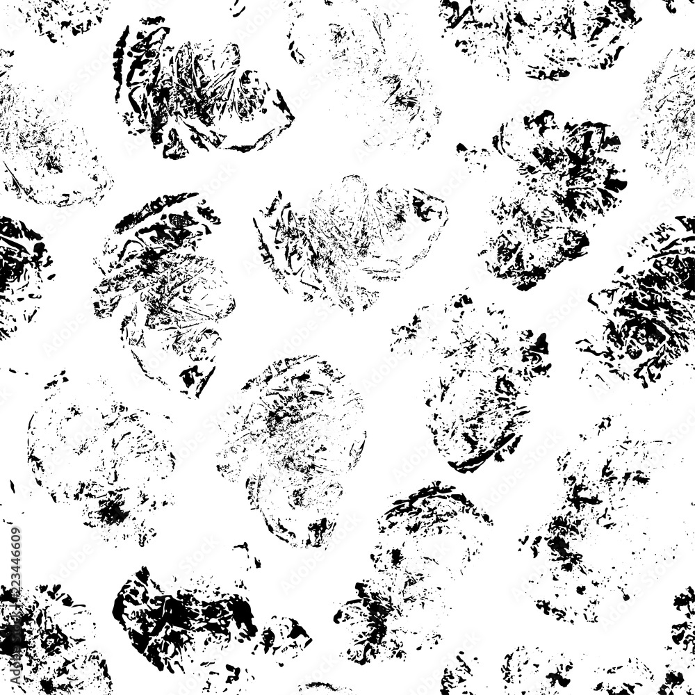 Seamless pattern with stamp elements. Hand drawn vector ornament. Seamless pattern with stamp elements. Hand drawn vector ornament.