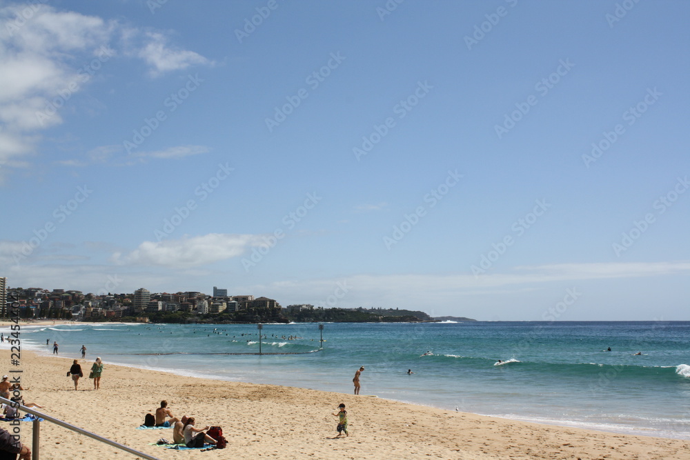 beach and sea