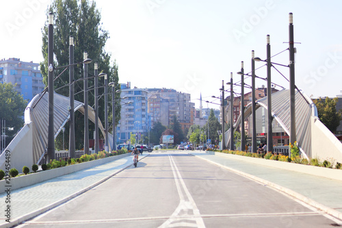 Mitrovica bridge over ibar river photo