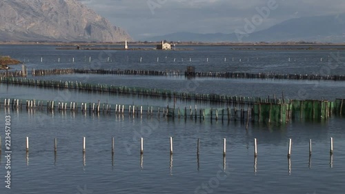 The Missolonghi Lagoon in Greece photo