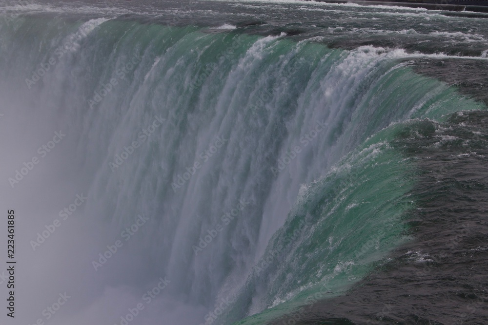 Fototapeta premium Edge of falling water