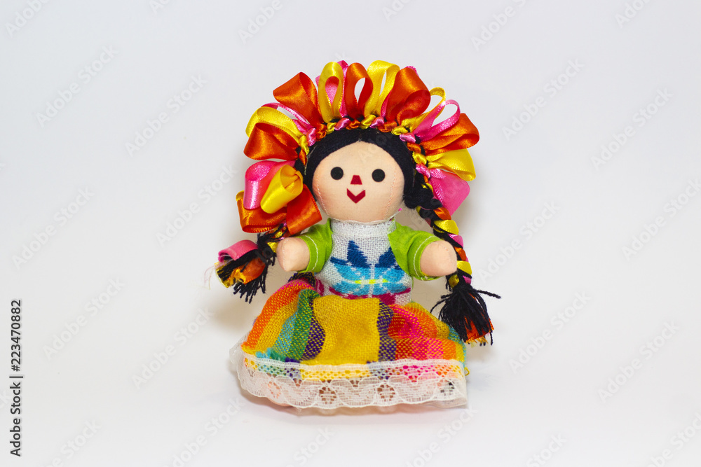 Mu eca Otom M xico tradici n llena de colores Stock Photo