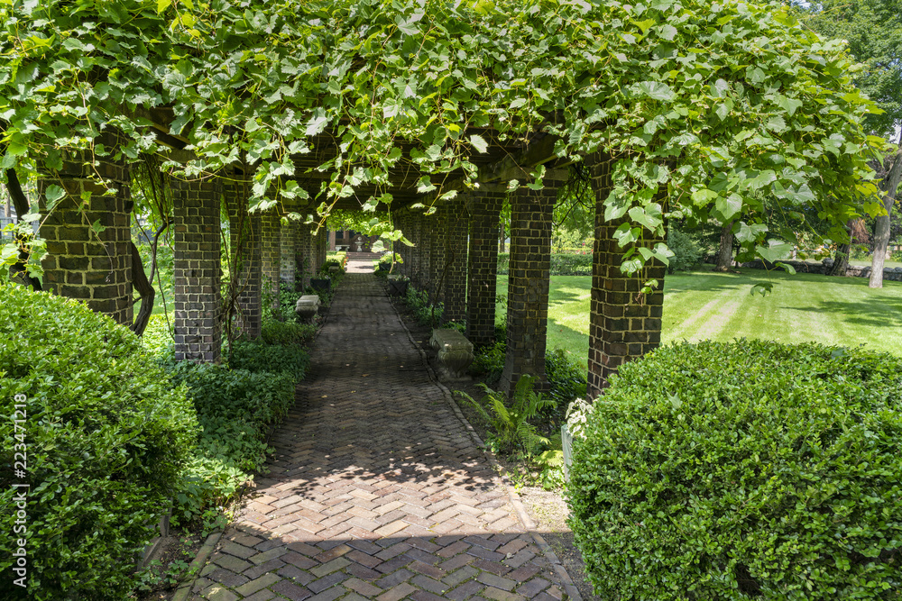Corridor Through Garden Corridor Through Garden