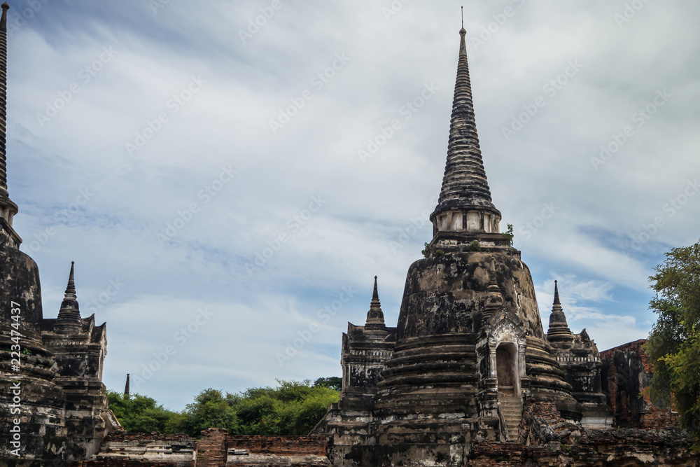 Wat Phra Si Sanphet , Ayutthaya Thailand - ancient city and historical place Wat Phra Si Sanphet , Ayutthaya Thailand - ancient city and historical place