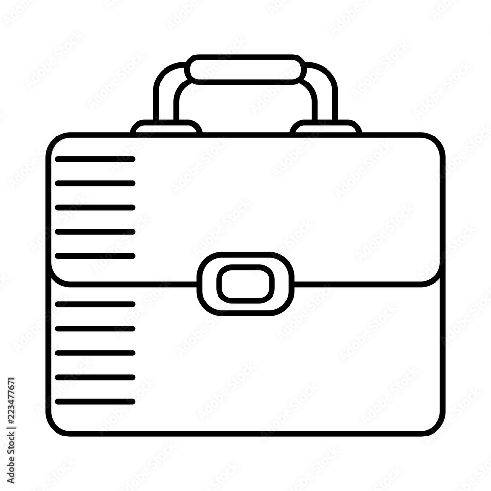 portfolio briefcase isolated icon portfolio briefcase isolated icon