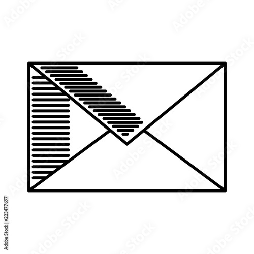 envelope mail isolated icon