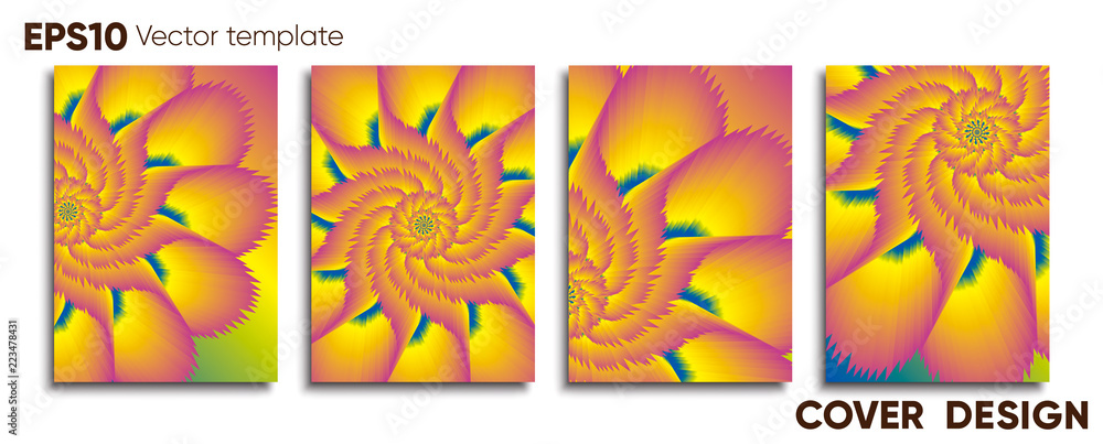 Creative colored cover. Cover design. Creative colored cover. Cover design.
