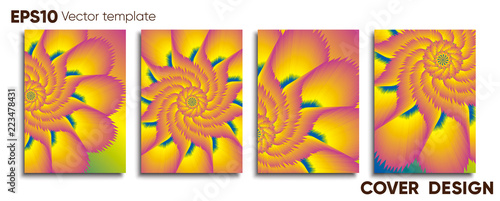 Wallpaper Mural Creative colored cover. Cover design. Torontodigital.ca