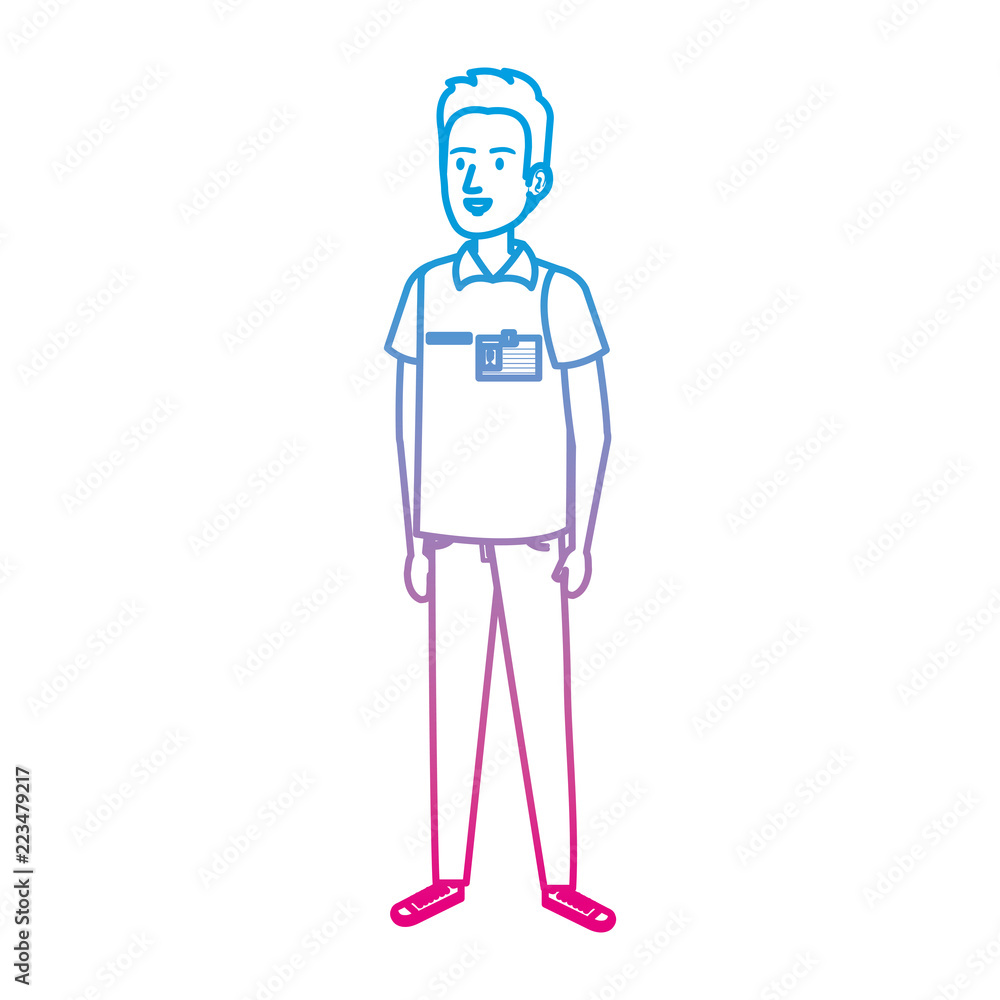 delivery worker avatar character delivery worker avatar character