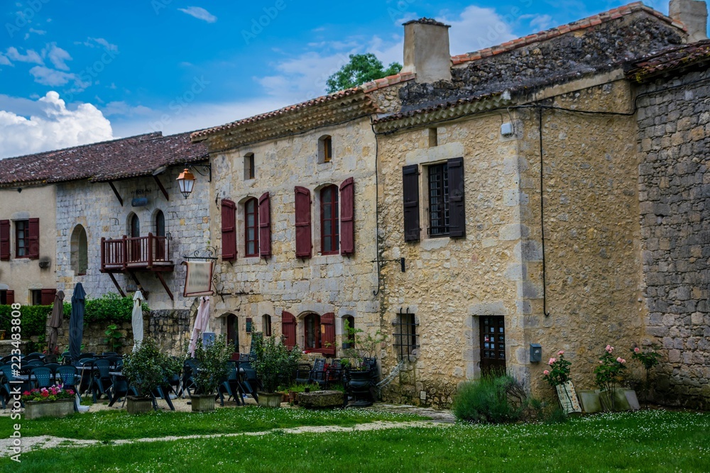 Larressingle, Gers, Occitanie, France.