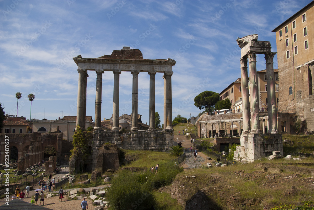 ruins of the forum