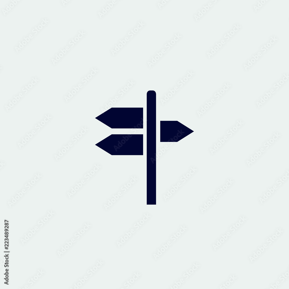 highway sign icon, vector illustration. flat icon highway sign icon, vector illustration. flat icon