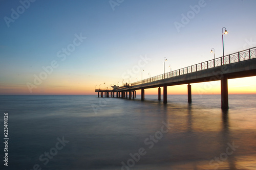 bridge after the sunset in versilia © Andrea D'Angiolo