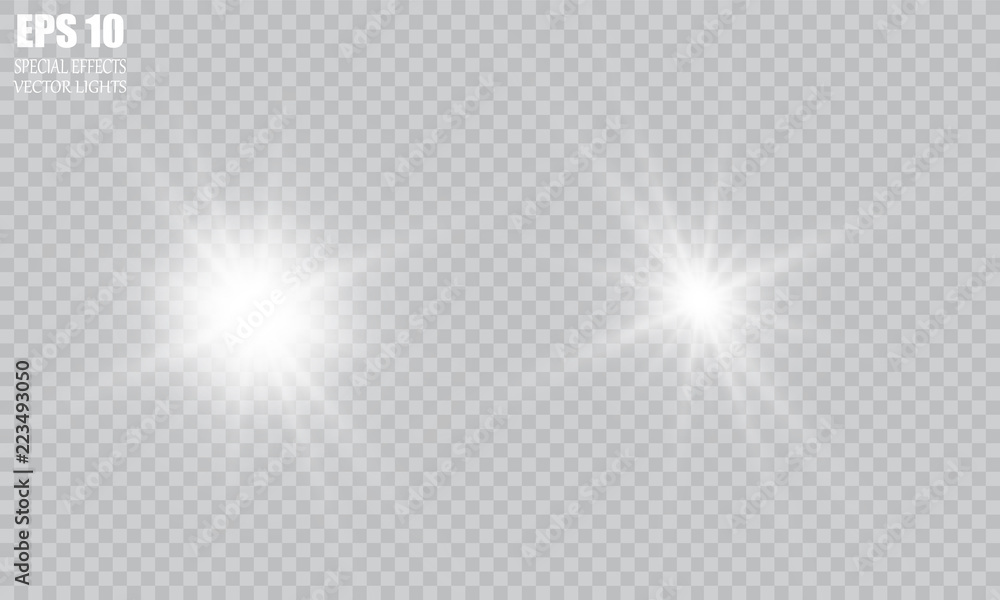 Glow light effect. Vector illustration. Christmas flash Concept. Glow light effect. Vector illustration. Christmas flash Concept.