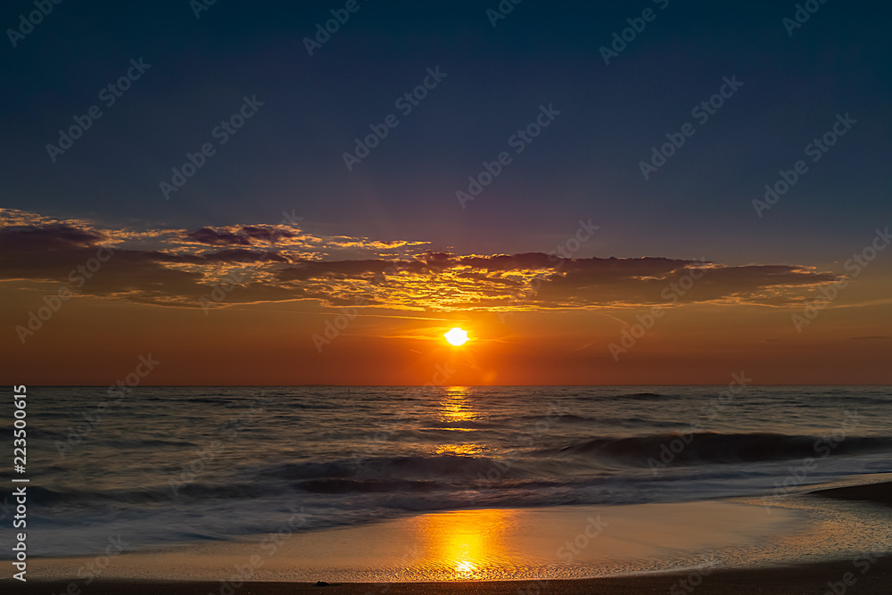 Sunset_on_beach#8