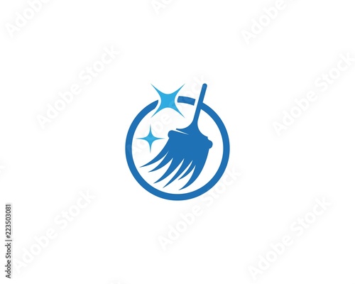 House cleaner logo