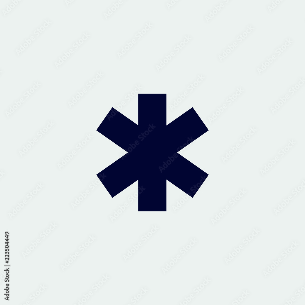 Obraz premium medical icon, vector illustration. flat icon
