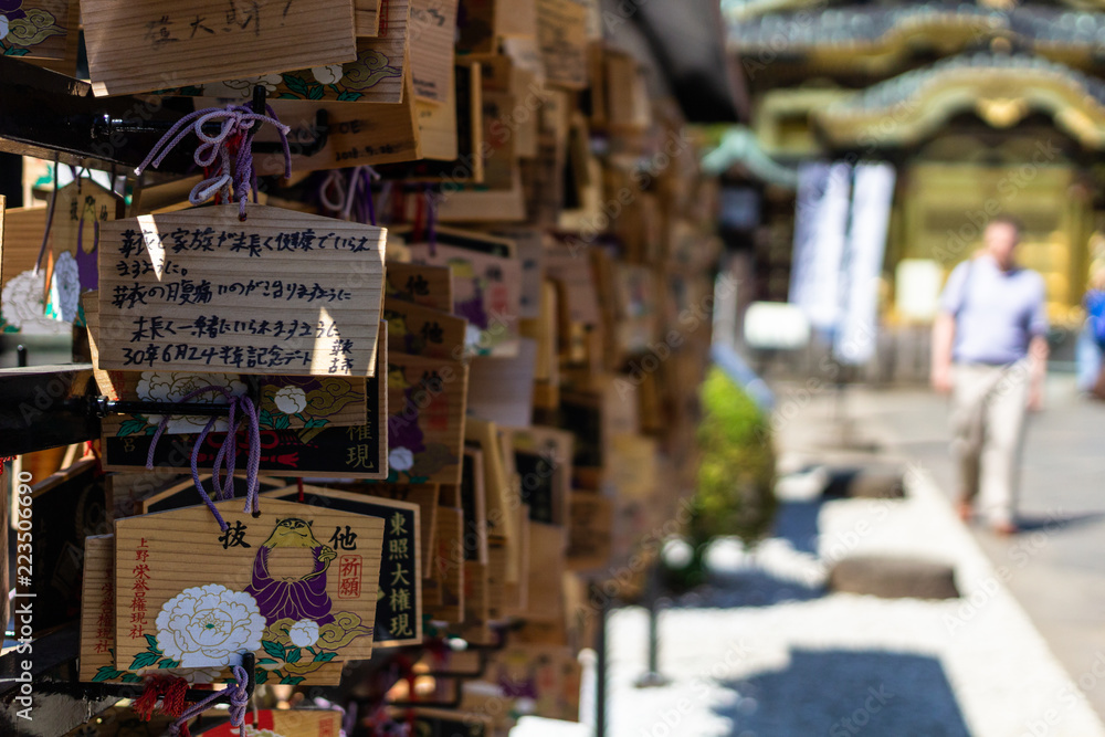 Ueno Toshogu Shrine, Tokyo, Japan.	