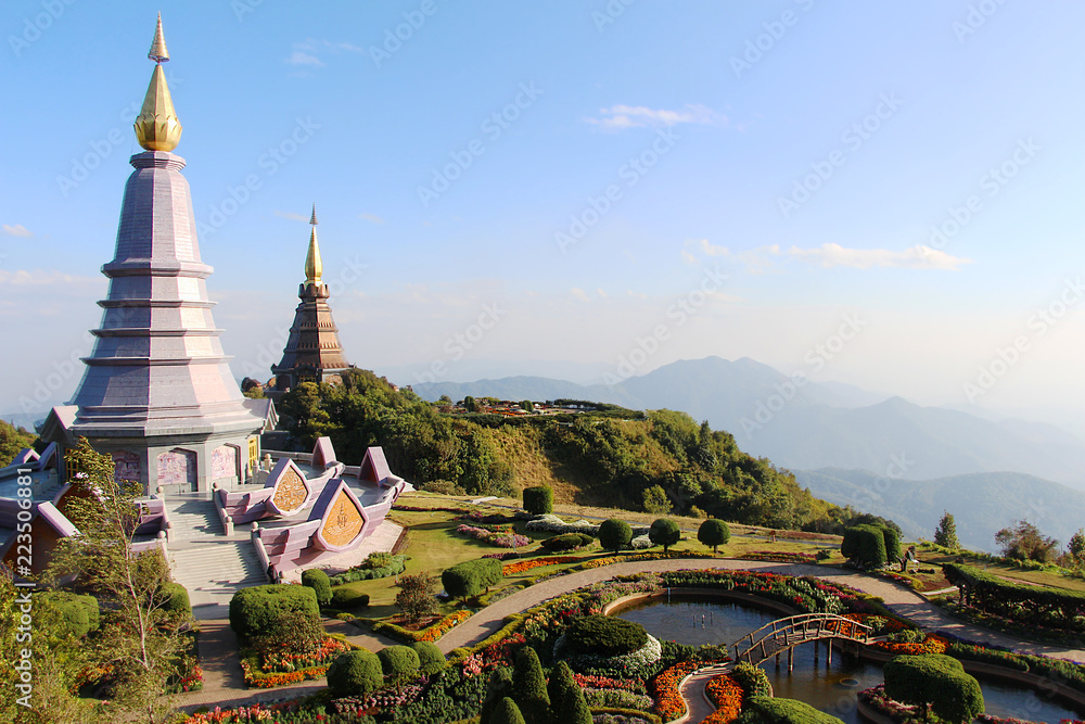 Fototapeta premium Tropical Botanical Garden in Thailand.