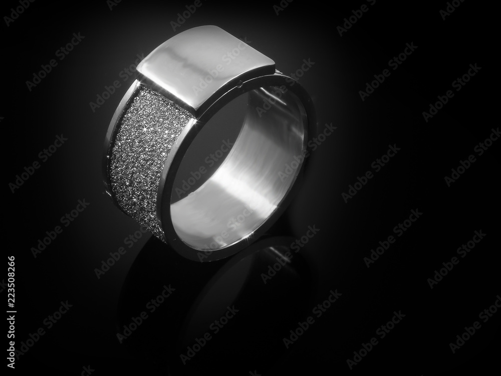 Jewelry ring. Stainless steel