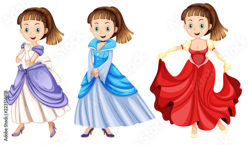 A set of beautiful princes