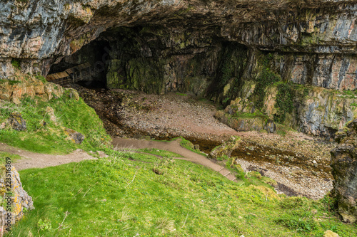 Smoo cave entrance near Durness, Scotland