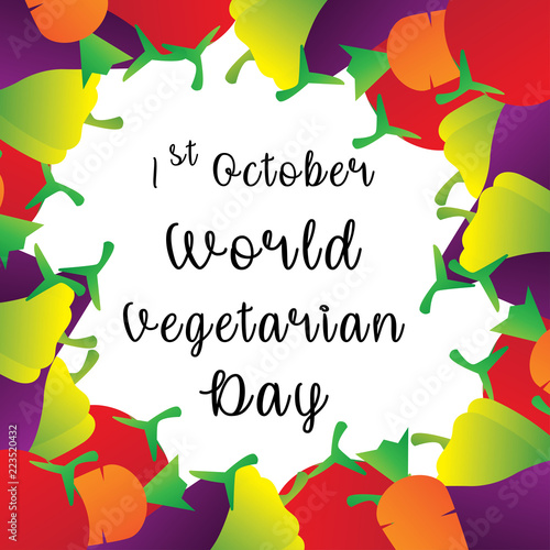 World vegetarian day © ponizeothox