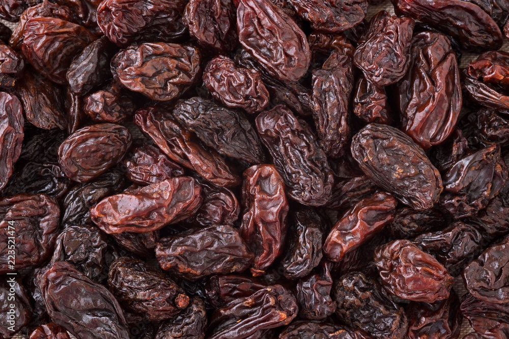 Jumbo raisins background Jumbo raisins background