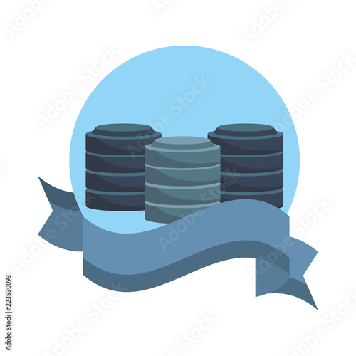 Database storage disks