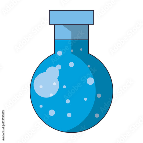 Chemistry flask symbol