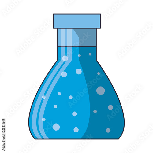 Chemistry flask symbol