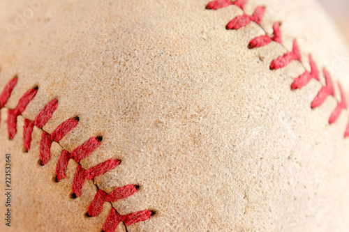 Sports Equipment old Baseball background texture