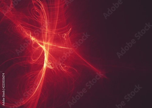 fractal light design background