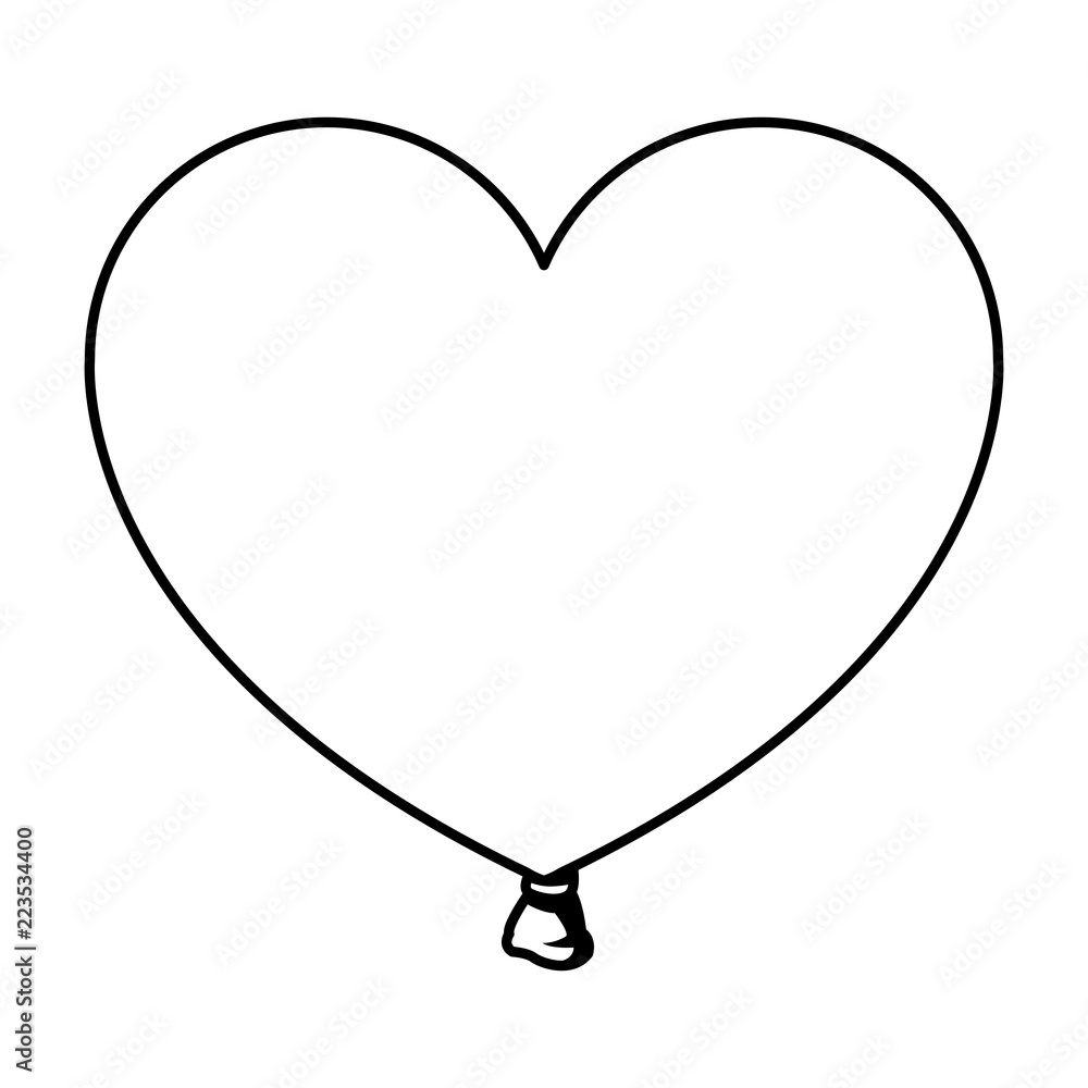 Heart shaped balloon Heart shaped balloon