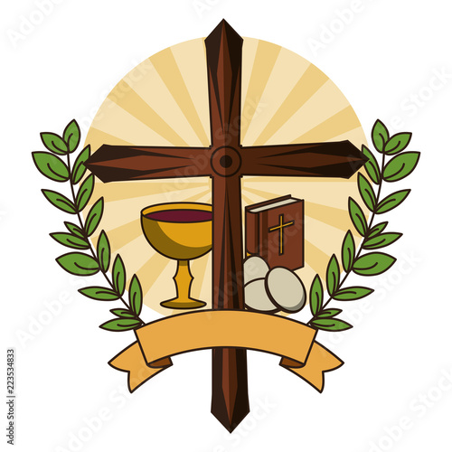 Christian cross symbol