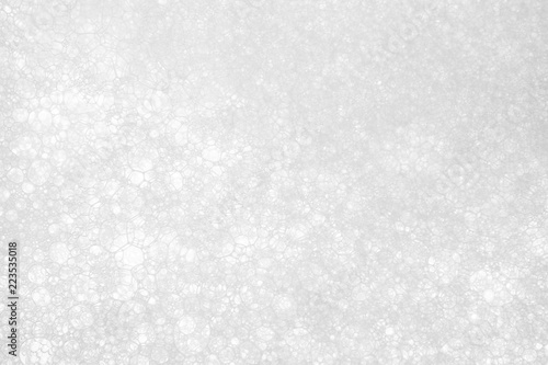 white foam texture abstract background closeup