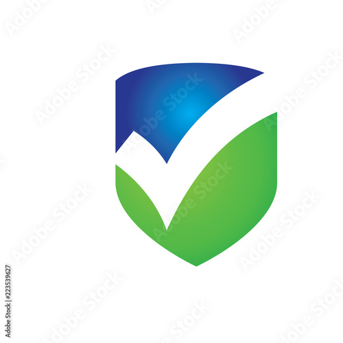 Check Mark Shield and Vote Logo Vector Free Download Check Mark Shield and Vote Logo Vector - GFXLoad